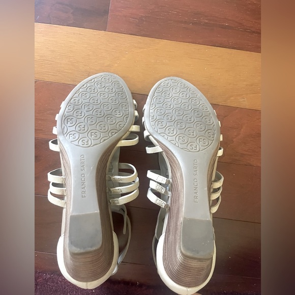 Franco Sarto wedge sandal 7.5 - Picture 2 of 4